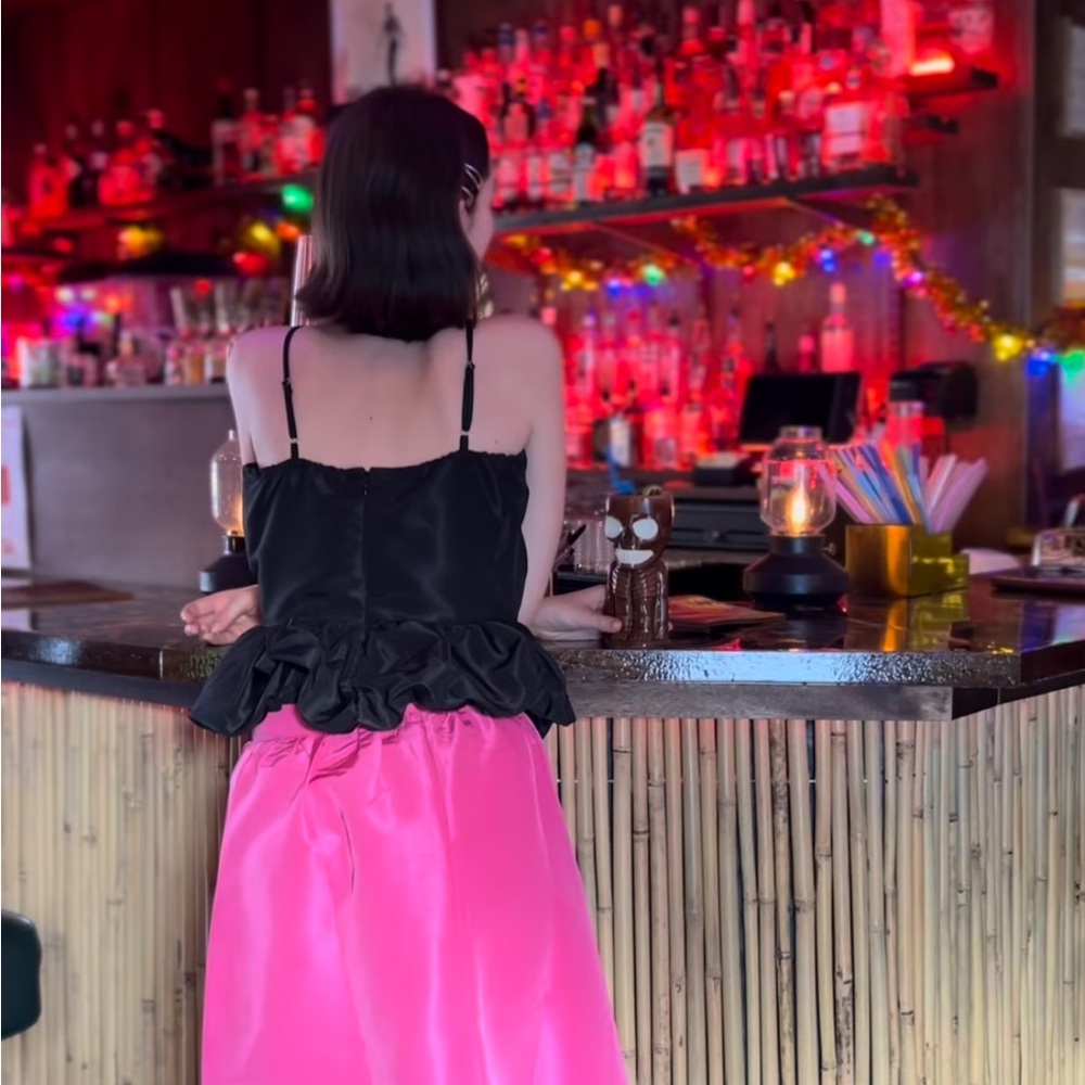 Sugarlips  Bright Pink Maxi skirt